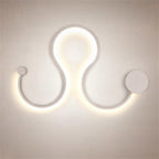Sculptural LED Wave Wall Lamp | Kelmera