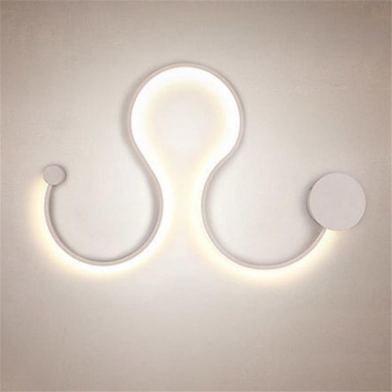 Sculptural LED Wave Wall Lamp | Kelmera