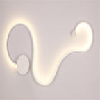 Sculptural LED Wave Wall Lamp | Kelmera