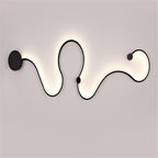 Sculptural LED Wave Wall Lamp | Kelmera