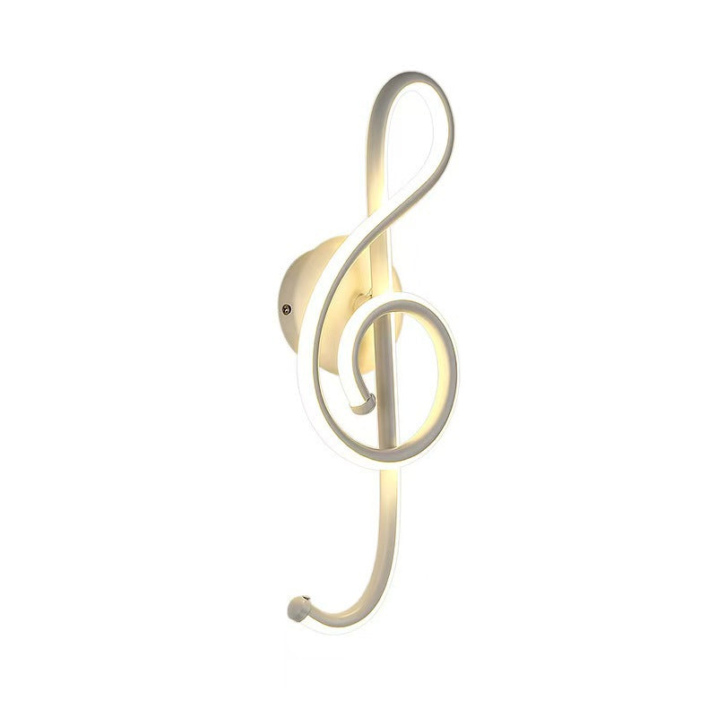 Sculptural Violin Key LED Ambient Wall Light | Kelmera