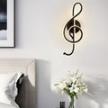 Sculptural Violin Key LED Ambient Wall Light | Kelmera
