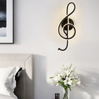 Sculptural Violin Key LED Ambient Wall Light | Kelmera