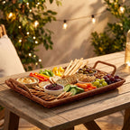 Serving Board Woven Natural Fiber | Kelmera
