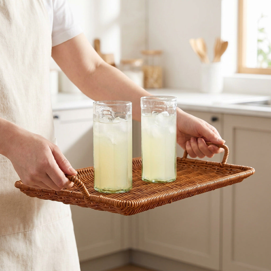 Serving Board Woven Natural Fiber | Kelmera