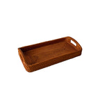 Serving Tray Molded Plastic Handwoven | Kelmera