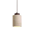 Gunnor Travertine Pendant Lamp-Kelmera
