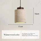 Gunnor Travertine Pendant Lamp-Kelmera