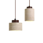 Gunnor Travertine Pendant Lamp-Kelmera