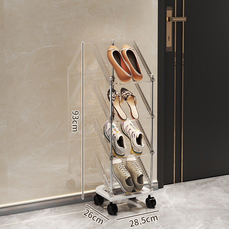 Shoe Rack with Transparent Design | Kelmera