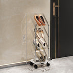 Shoe Rack with Transparent Design | Kelmera