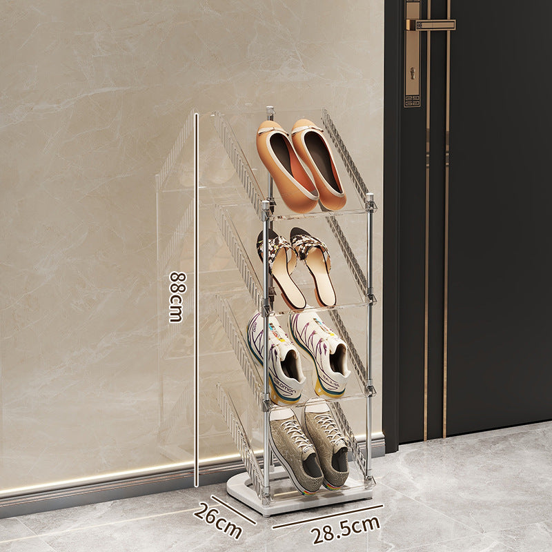 Shoe Rack with Transparent Design | Kelmera