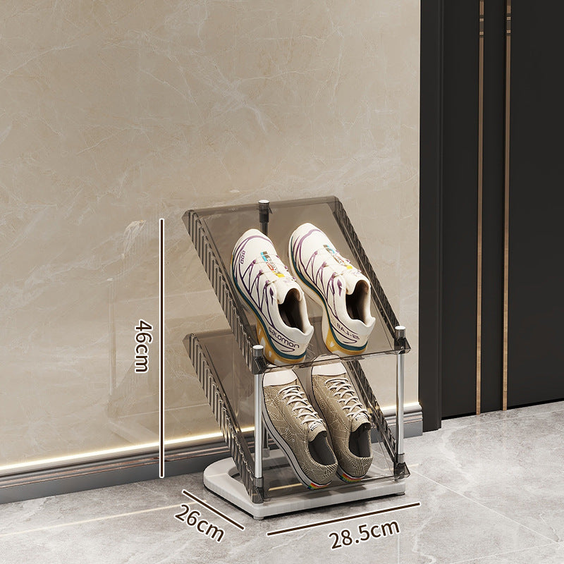 Shoe Rack with Transparent Design | Kelmera