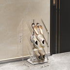 Shoe Rack with Transparent Design | Kelmera