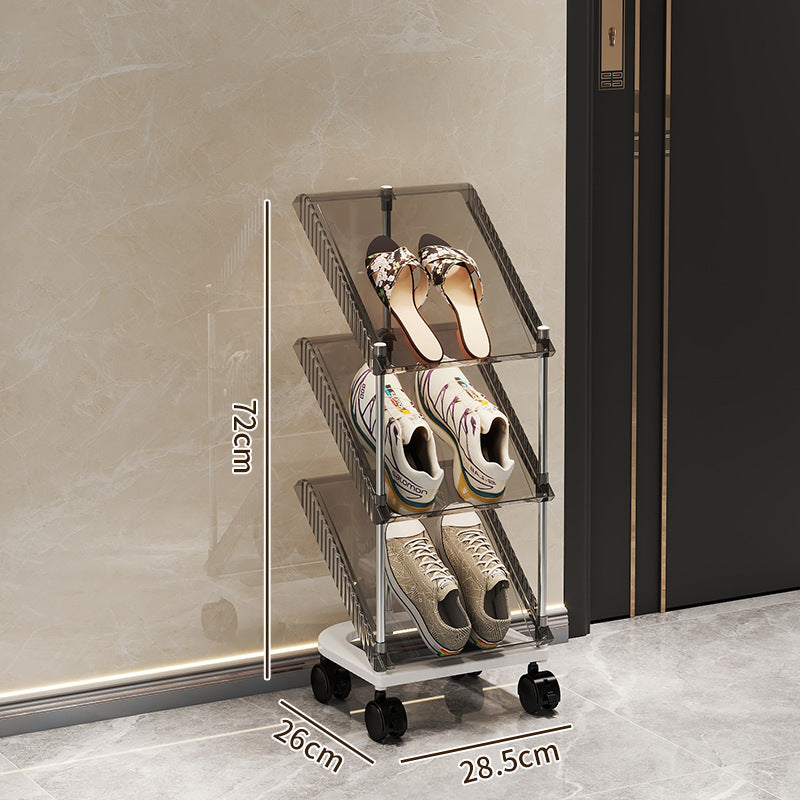 Shoe Rack with Transparent Design | Kelmera