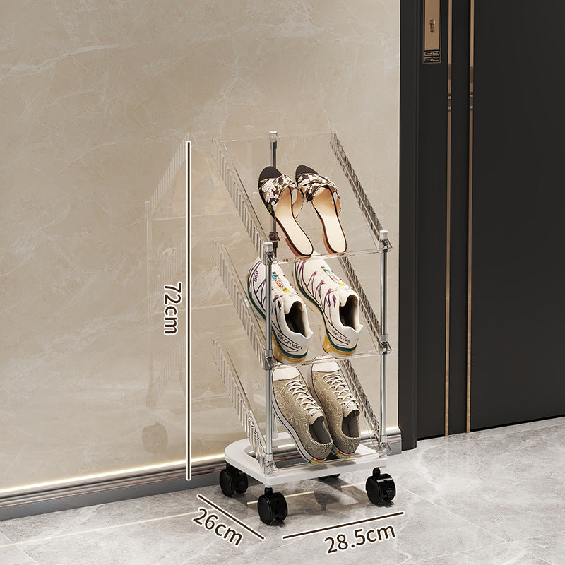 Shoe Rack with Transparent Design | Kelmera