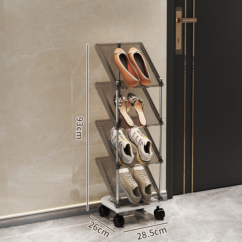 Shoe Rack with Transparent Design | Kelmera