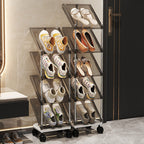 Shoe Rack with Transparent Design | Kelmera