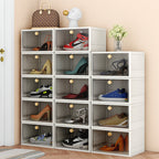 Shoe Storage Transparent White | Kelmera