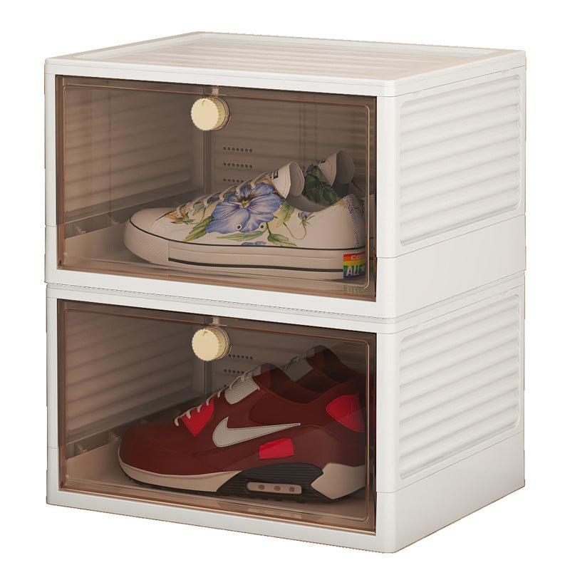 Shoe Storage Transparent White | Kelmera