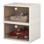 Shoe Storage Transparent White | Kelmera