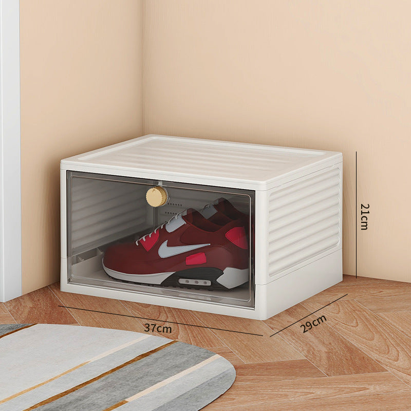 Shoe Storage Transparent White | Kelmera