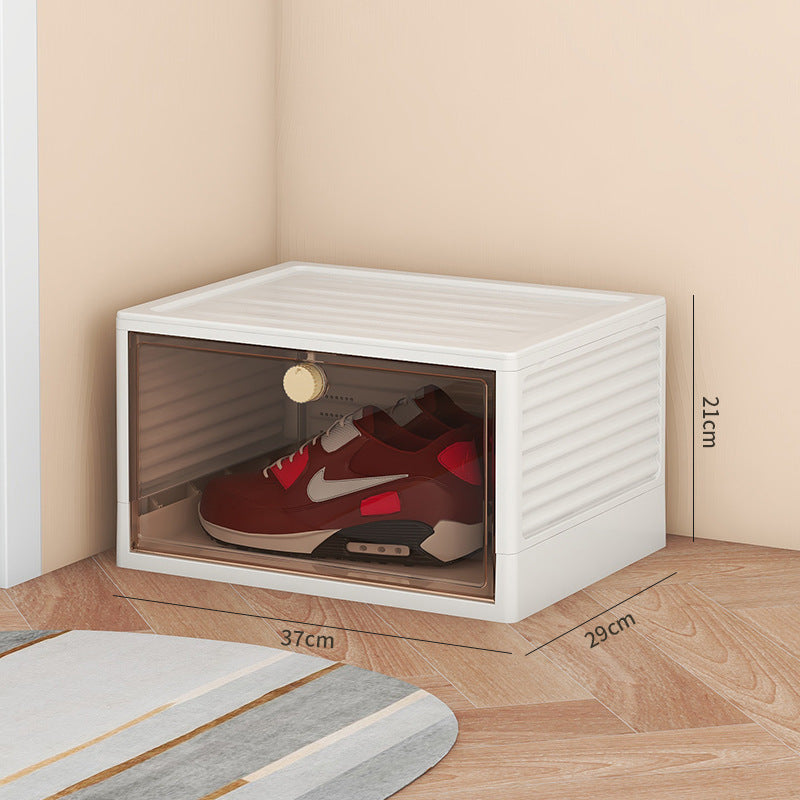 Shoe Storage Transparent White | Kelmera