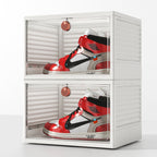 Shoe Storage Transparent White | Kelmera