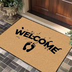 Shoes Off Witches Welcome Mat | Kelmera