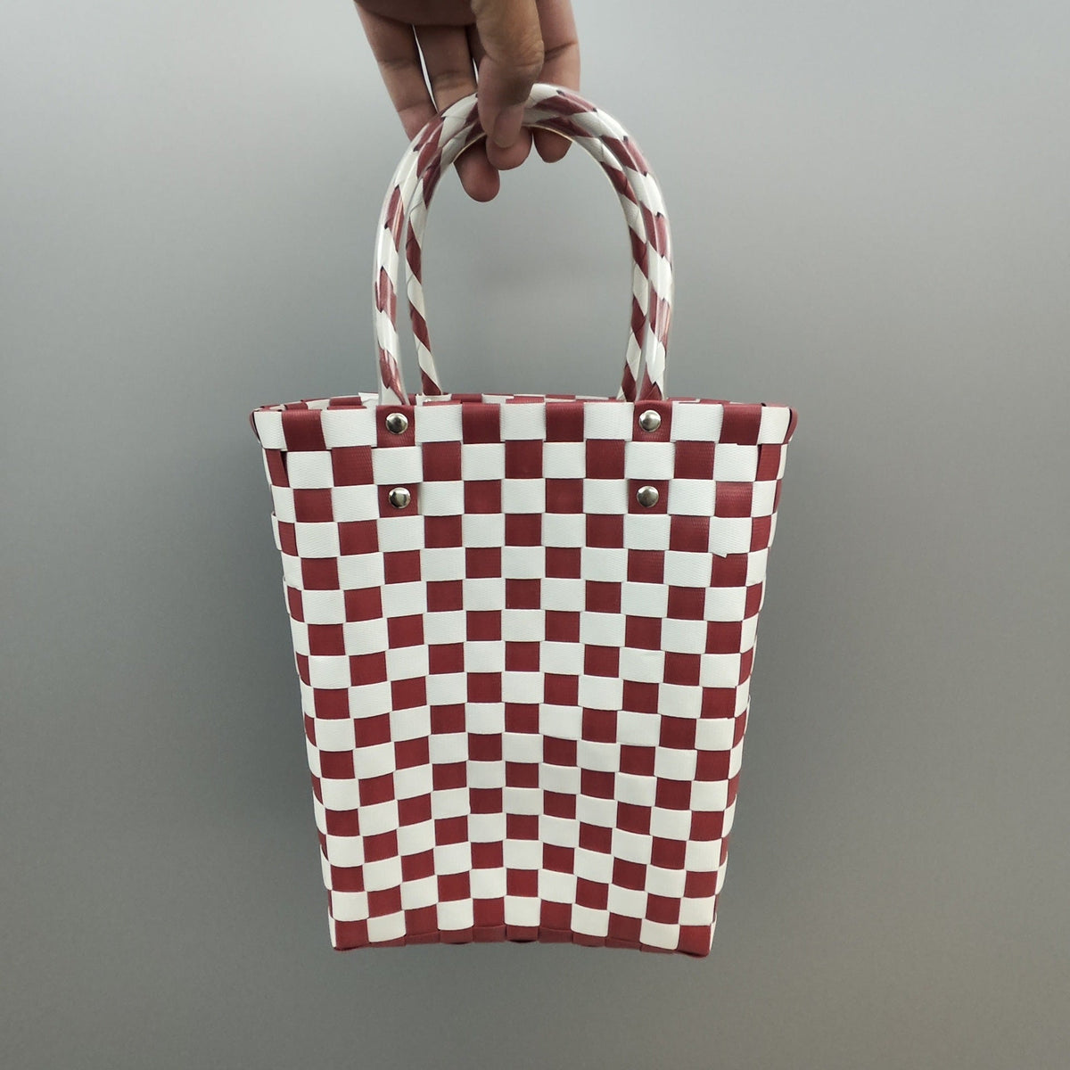 Shopping Bag Black Lilac White | Kelmera