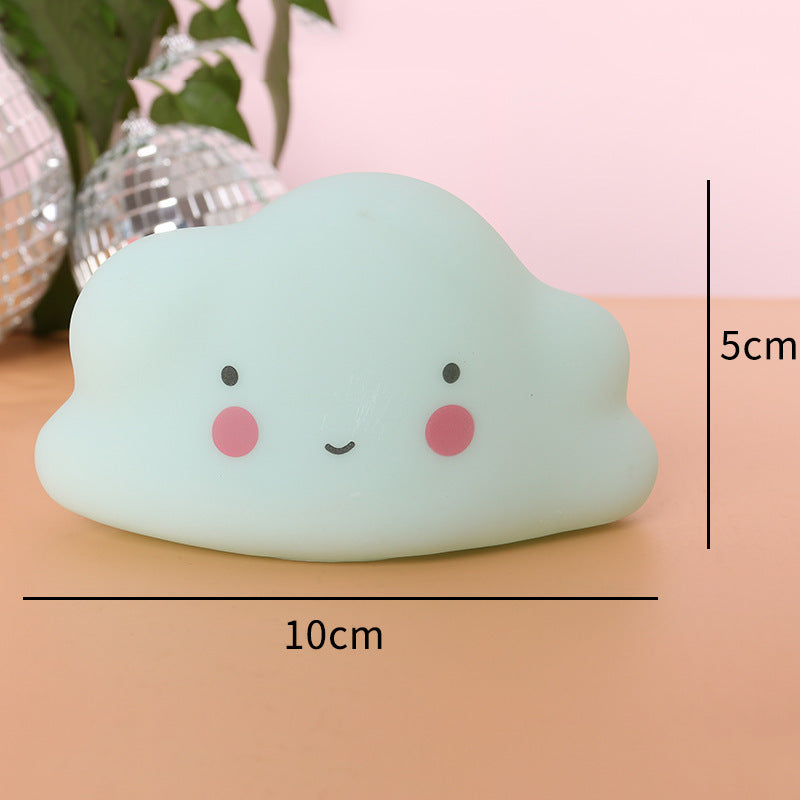 Silicone Soft-Touch LED Unicorn Night Light Table Lamp | Kelmera