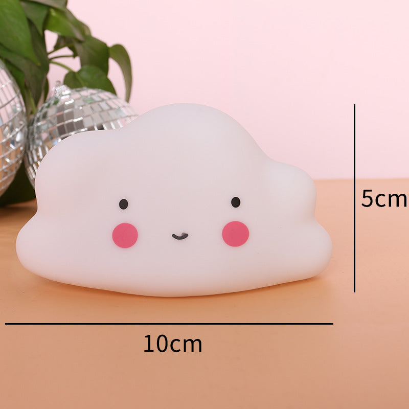 Silicone Soft-Touch LED Unicorn Night Light Table Lamp | Kelmera