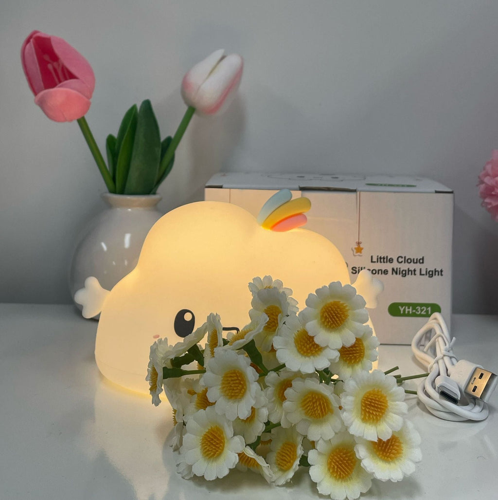 Silicone Sweet Cloud Night Light Table Lamp | Kelmera