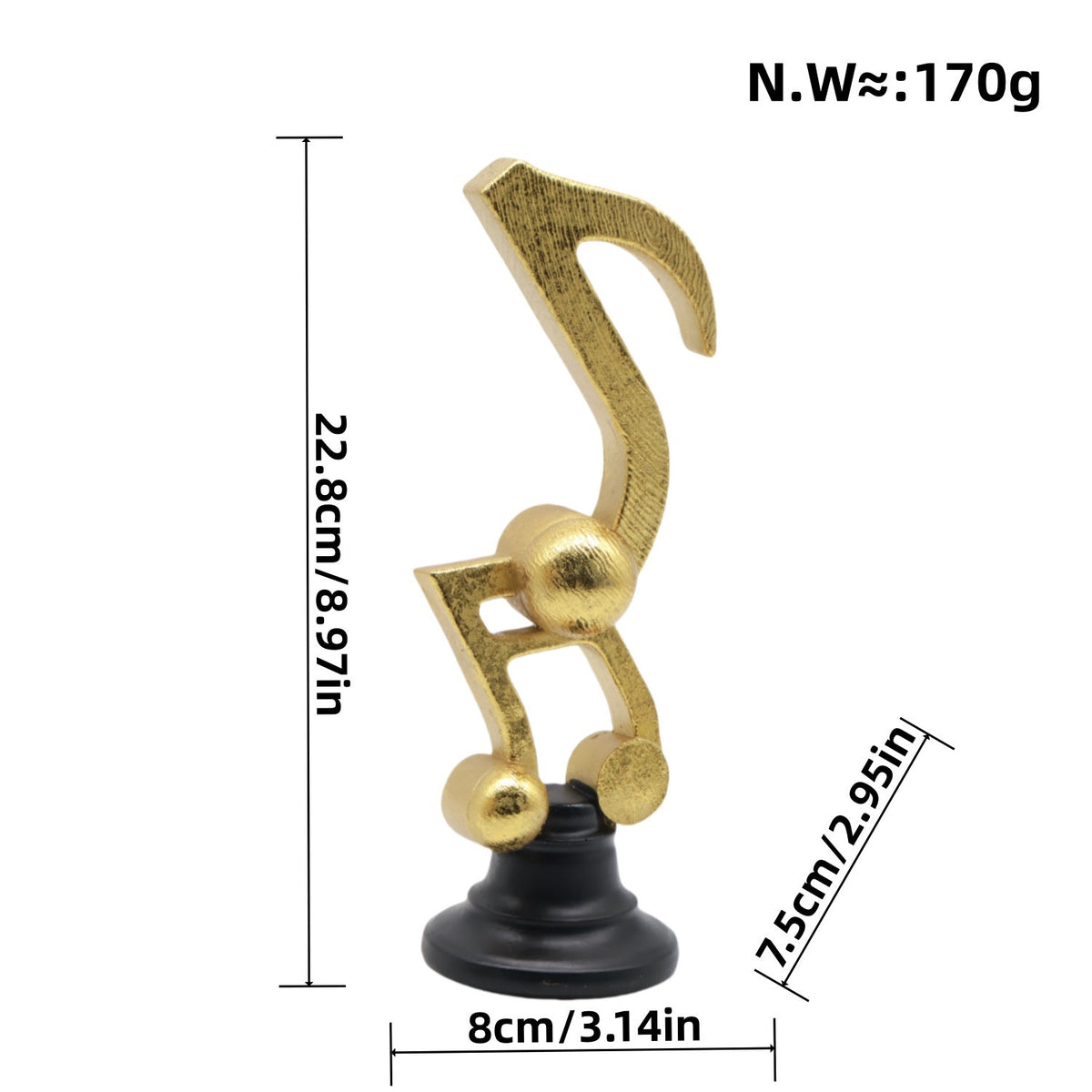Skulptur Gold White | Kelmera