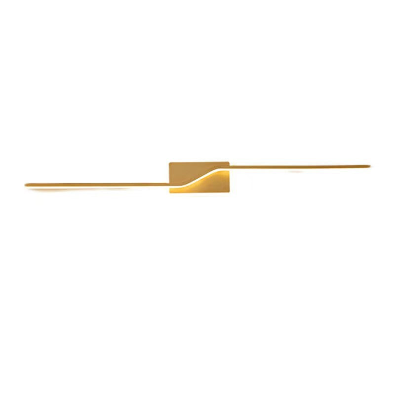 Slim Linear LED Makeup Mirror Light with Halo Backlighting | Kelmera