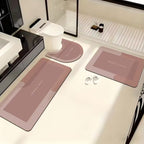 Soft Absorbent Bathroom Mat Set | Kelmera