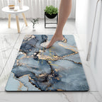 Soft Touch Marble Bath Mat | Kelmera