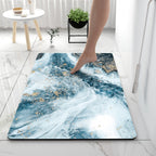 Soft Touch Marble Bath Mat | Kelmera