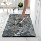 Soft Touch Marble Bath Mat | Kelmera