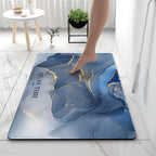 Soft Touch Marble Bath Mat | Kelmera