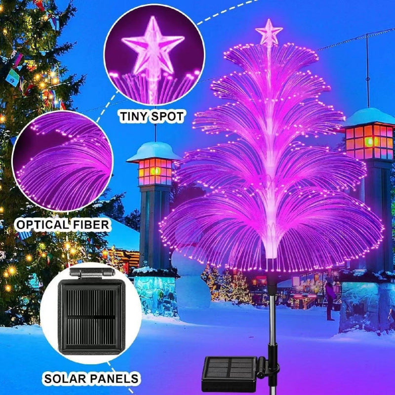 Solar Fiber Optic Butterfly Garden Stake Light | Kelmera