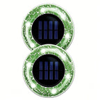 Solar Mosaic Glass Garden Path LED Spotlights | Kelmera