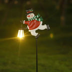 Solar-Powered Decorative Garden Stake Light with Crescent Moon Fairy Lantern | Kelmera