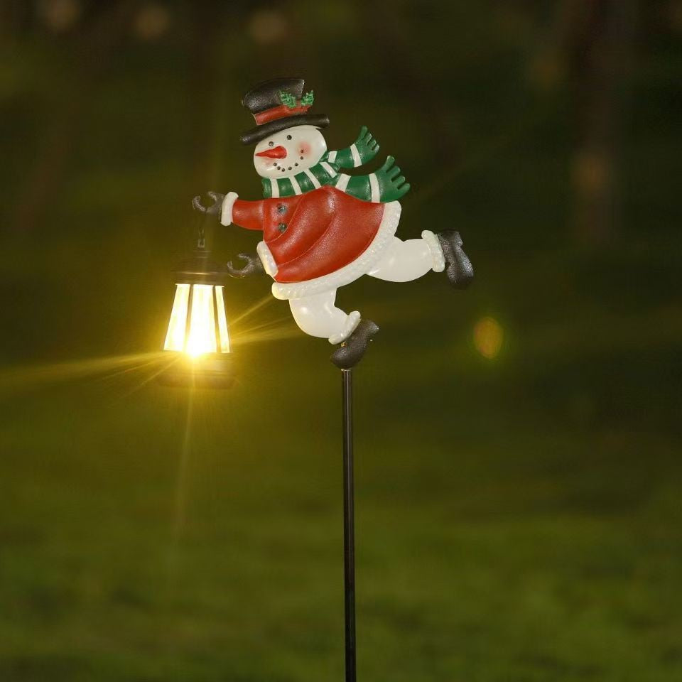 Solar-Powered Decorative Garden Stake Light with Crescent Moon Fairy Lantern | Kelmera