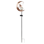 Solar-Powered Half-Moon Garden Stake Light | Kelmera