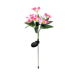 Solar-Powered LED Decorative Flower Garden Stakes | Kelmera