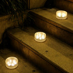 Solar Textured Glass Garden Path Lights | Kelmera