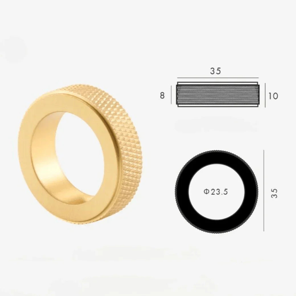 Sordora Knurled Jorseda Cabinet Knobs