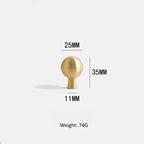 Sormendo Brass Cabinet Knobs & Handles