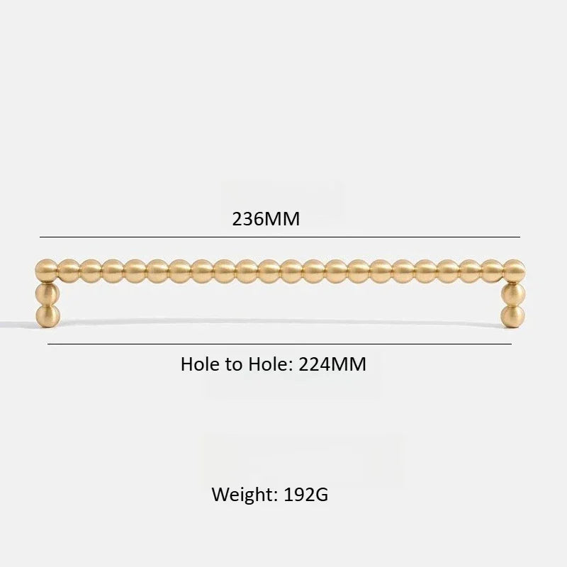 Sormendo Brass Cabinet Knobs & Handles